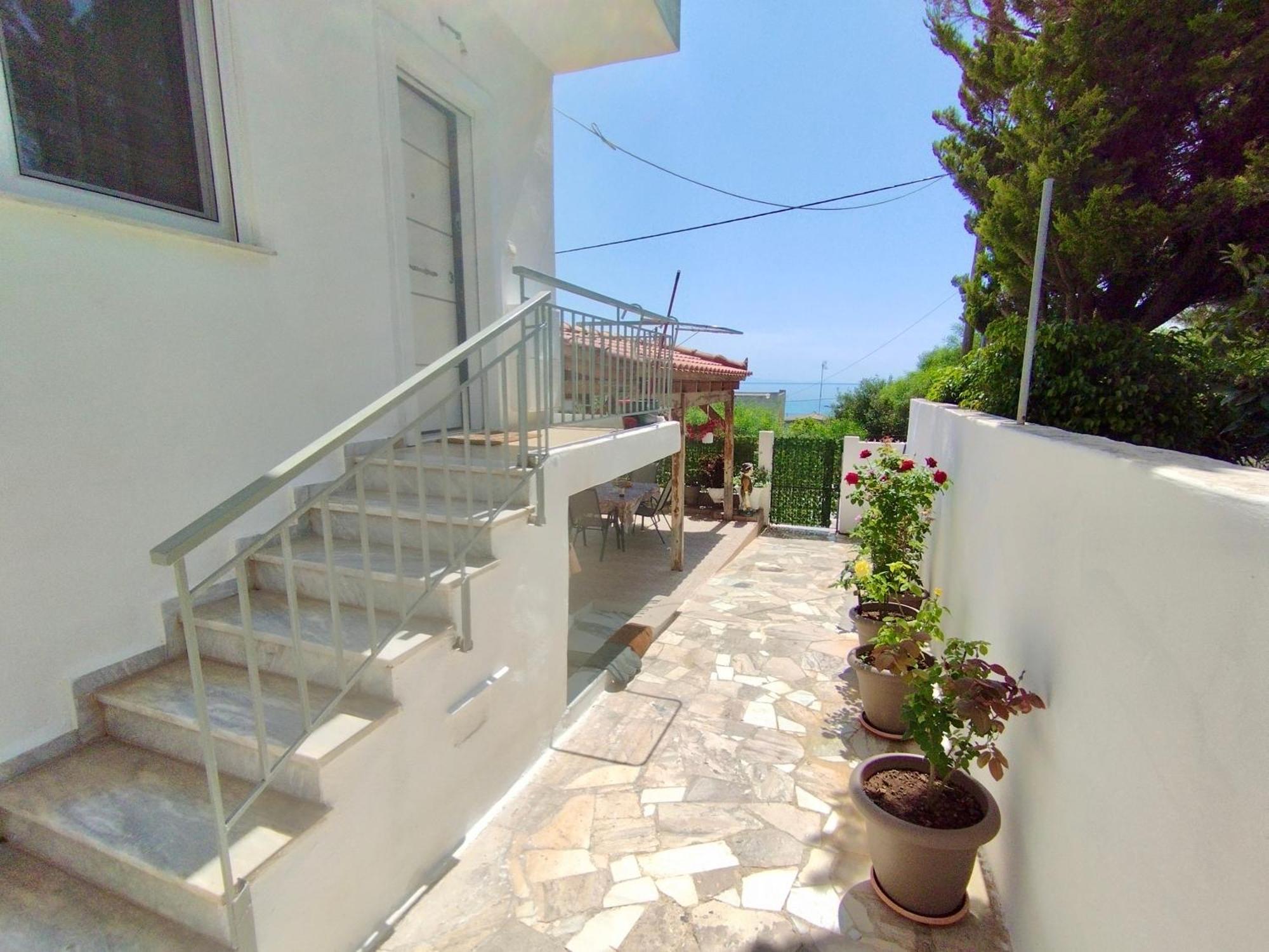 Sofia'S Seaview Villa Near Airport And Beach Артемида Екстериор снимка