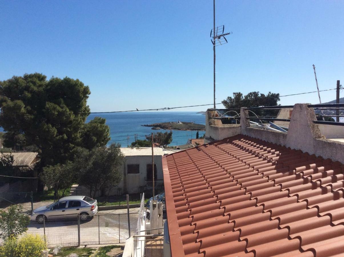 Sofia'S Seaview Villa Near Airport And Beach Артемида Екстериор снимка