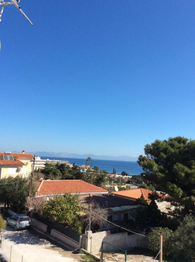 Sofia'S Seaview Villa Near Airport And Beach Артемида Екстериор снимка